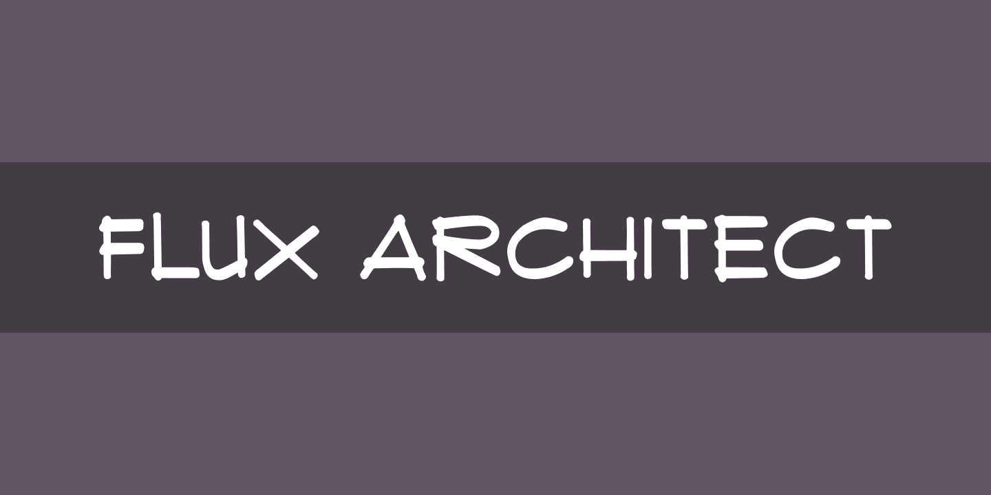 Fuente Flux Architect